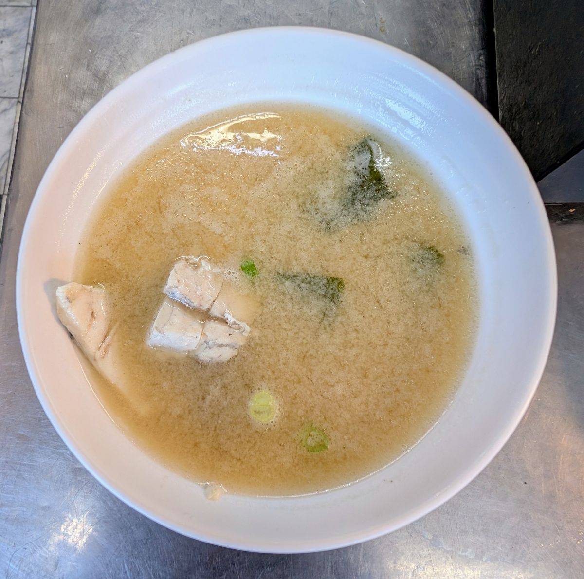深海鱸魚肉湯(味噌)